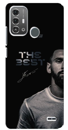 Чехол с картинкой "The Best Messi" для ZTE Blade A53 Pro