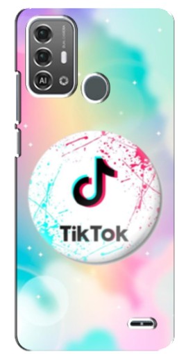 Чехол с картинкой "TikTok принт" для ZTE Blade A53 Pro