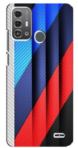 Чехол с принтом "Цвета лого БМВ" для ZTE Blade A53 Pro