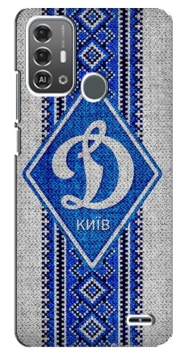 Чехол с картинкой "Вышиванка Динамо" для ZTE Blade A53 Pro