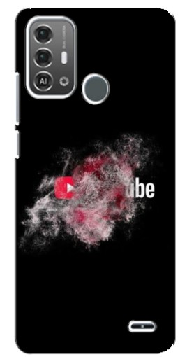 Чехол с печатью "Яркий Ютуб" для ZTE Blade A53 Pro