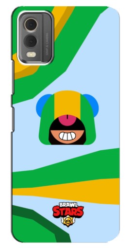 Силиконовый чехол с изображением "Арт Леон" для Nokia C32