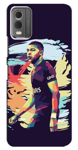 Чехол с принтом "ART Mbappe" для Nokia C32