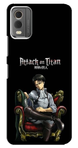 Чехол с печатью "Атака на Титанов" для Nokia C32