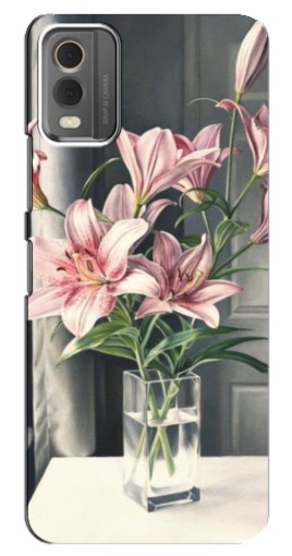 Чехол с принтом "Букет лилии" для Nokia C32