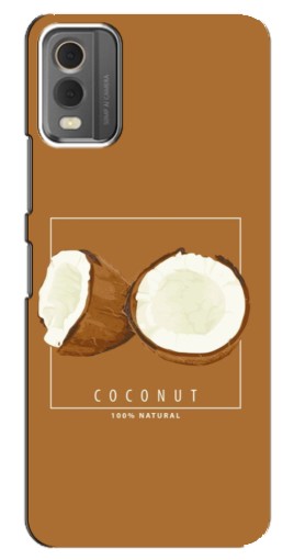 Чехол с печатью "Coconut" для Nokia C32