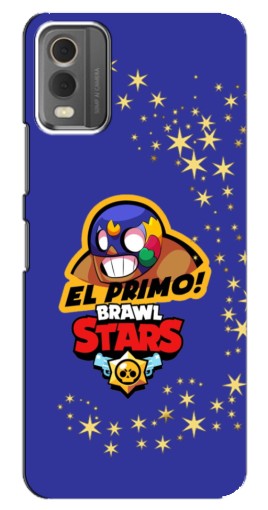 Чехол с печатью "El Primo в маске" для Nokia C32