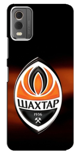 Силиконовый чехол с изображением "Эмблема Шахтера" для Nokia C32