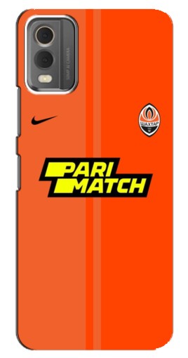 Чехол с принтом "Форма ФК Шахтер" для Nokia C32