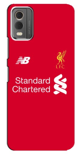 Силиконовый чехол с изображением "Форма Liverpool" для Nokia C32