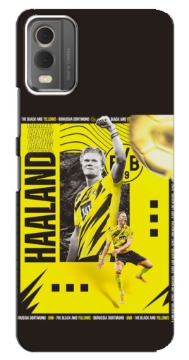 Чехол с печатью "Golden Haaland" для Nokia C32