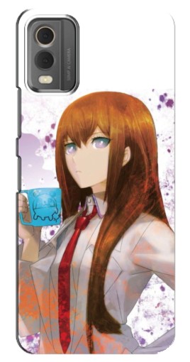 Чехол с картинкой "Курису с чашкой" для Nokia C32