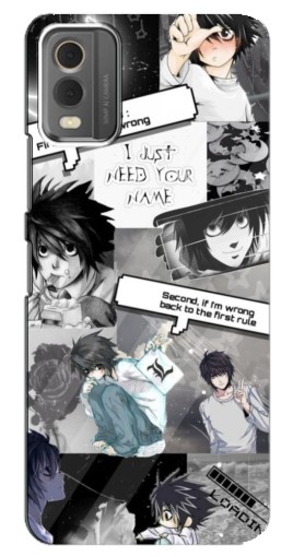 Чехол с картинкой "L - Death note" для Nokia C32