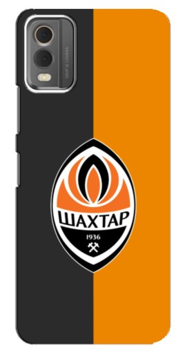 Силиконовый чехол с изображением "Логотип Шахтера" для Nokia C32