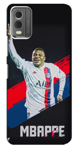 Чехол с картинкой "Mbappe в ПСЖ" для Nokia C32