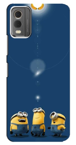 Чехол с принтом "Мечта Миньона" для Nokia C32