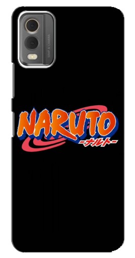 Чехол с принтом "Надпись Naruto" для Nokia C32
