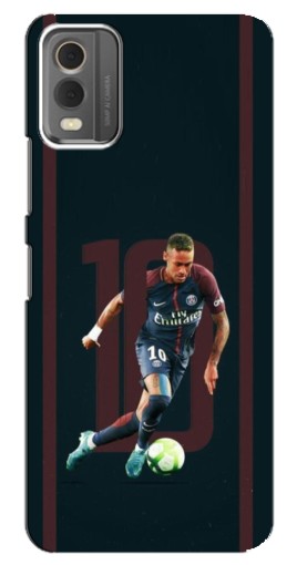 Силиконовый чехол с изображением "Неймар 10" для Nokia C32