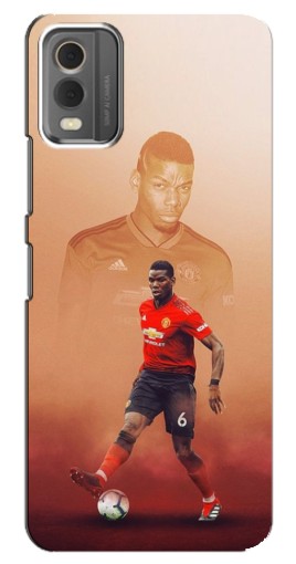 Чехол с печатью "Pogba с Манчестера" для Nokia C32