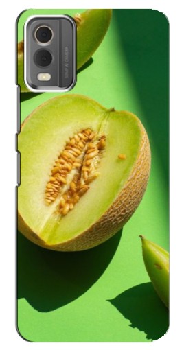 Силиконовый чехол с изображением "Сочная Дыня" для Nokia C32