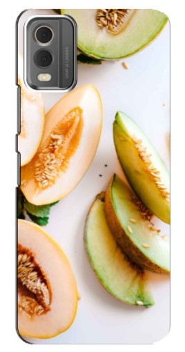 Чехол с картинкой "Свежие дыньки" для Nokia C32