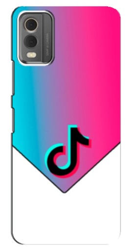 Чехол с печатью "Tiktok Logo" для Nokia C32