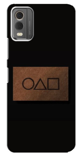 Силиконовый чехол с изображением "Визитка игра в кальмара" для Nokia C32