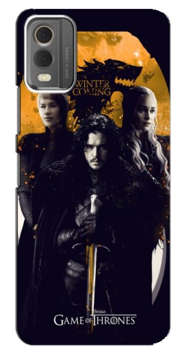 Чехол с принтом "Winter Coming" для Nokia C32