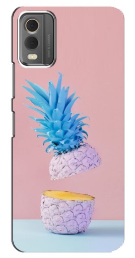 Чехол с печатью "Яркий ананас" для Nokia C32