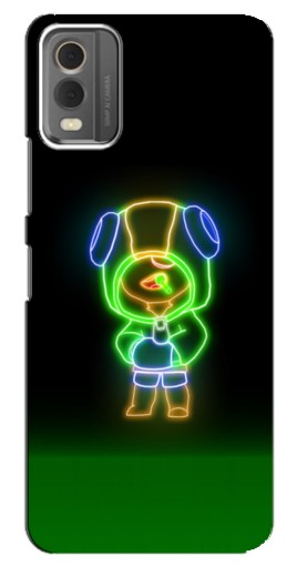Чехол с печатью "Яркий Леон" для Nokia C32