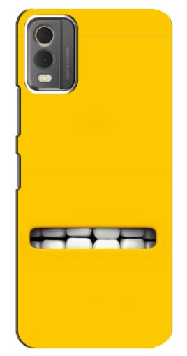 Силиконовый чехол с изображением "Зубы миньона" для Nokia C32