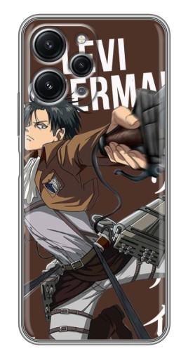Чехол с печатью "Ackermankerman levi" для Xiaomi Redmi 12 (5G)