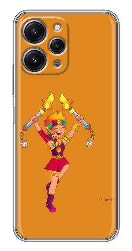 Силиконовый чехол с изображением "Амбер ликует" для Xiaomi Redmi 12 (5G)