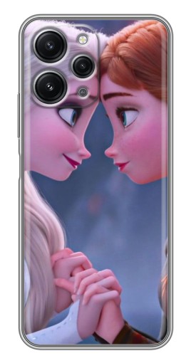 Чехол с принтом "Анна и Ельза" для Xiaomi Redmi 12 (5G)