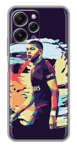 Чехол с принтом "ART Mbappe" для Xiaomi Redmi 12 (5G)