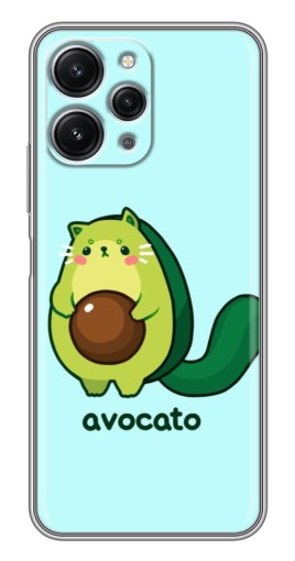 Чехол с печатью "Avocato" для Xiaomi Redmi 12 (5G)