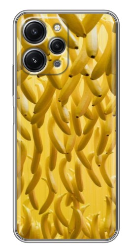 Силиконовый чехол с изображением "Бананопад" для Xiaomi Redmi 12 (5G)