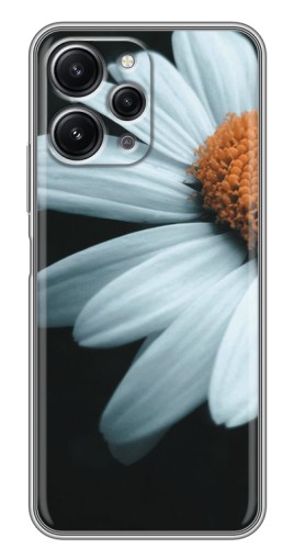 Силиконовый чехол с изображением "Белая ромашка" для Xiaomi Redmi 12 (5G)