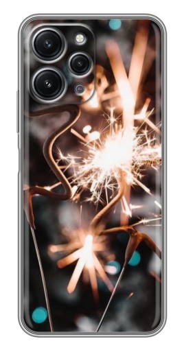 Чехол с картинкой "Бенгальские огни" для Xiaomi Redmi 12 (5G)
