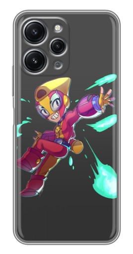Силиконовый чехол с изображением "Боец MAX" для Xiaomi Redmi 12 (5G)