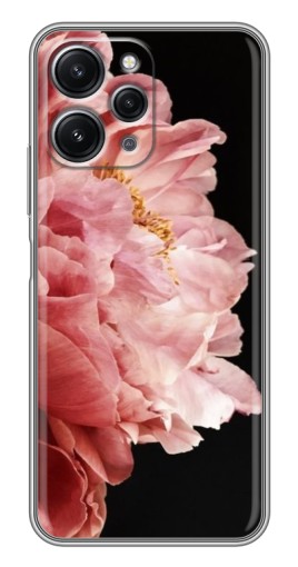 Чехол с принтом "Большой пион " для Xiaomi Redmi 12 (5G)