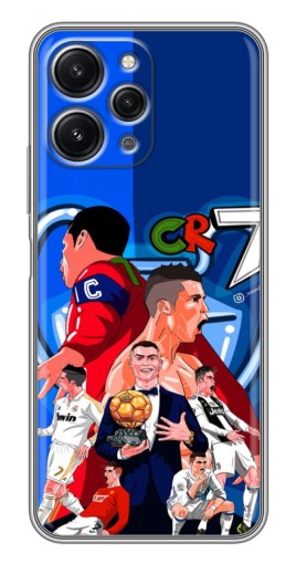 Чехол с печатью "CR7" для Xiaomi Redmi 12 (5G)