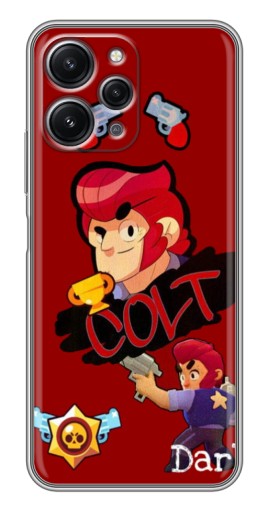 Силиконовый чехол с изображением "Dark Colt" для Xiaomi Redmi 12 (5G)