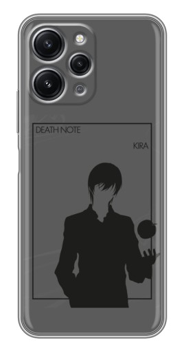 Силиконовый чехол с изображением "Death Note Кира" для Xiaomi Redmi 12 (5G)