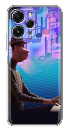 Силиконовый чехол с изображением "Джейми Фокс" для Xiaomi Redmi 12 (5G)