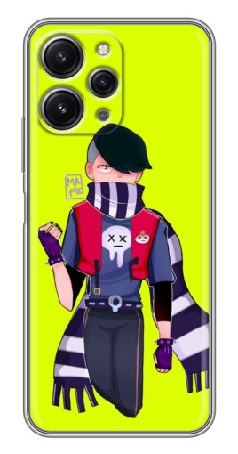 Силиконовый чехол с изображением "edgard brawl stars" для Xiaomi Redmi 12 (5G)