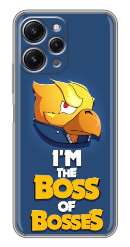 Силиконовый чехол с изображением "Gold Boss" для Xiaomi Redmi 12 (5G)