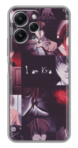Чехол с печатью "I am Kira" для Xiaomi Redmi 12 (5G)