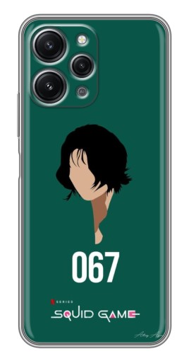 Чехол с принтом "Игрок 067" для Xiaomi Redmi 12 (5G)
