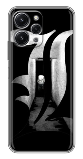 Чехол с печатью "Инициали Лоулайта" для Xiaomi Redmi 12 (5G)